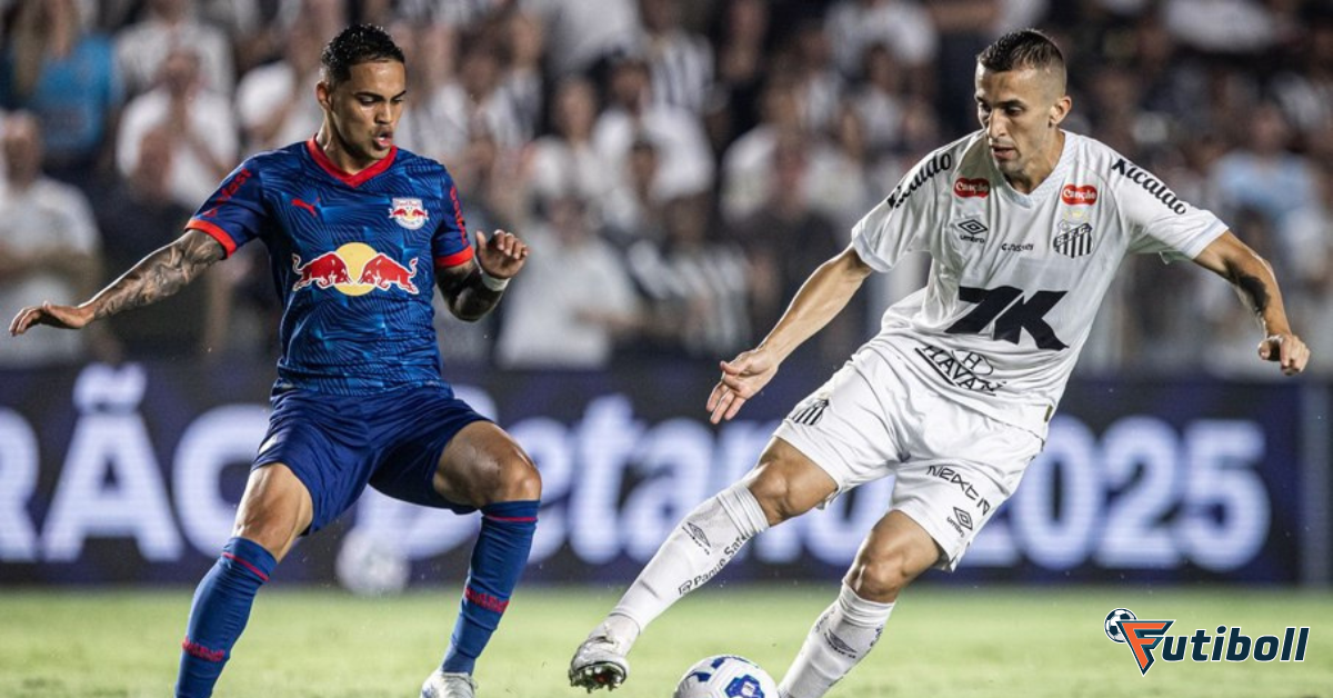 Bragantino vs Santos: Draw in the 2025 Brasileirão