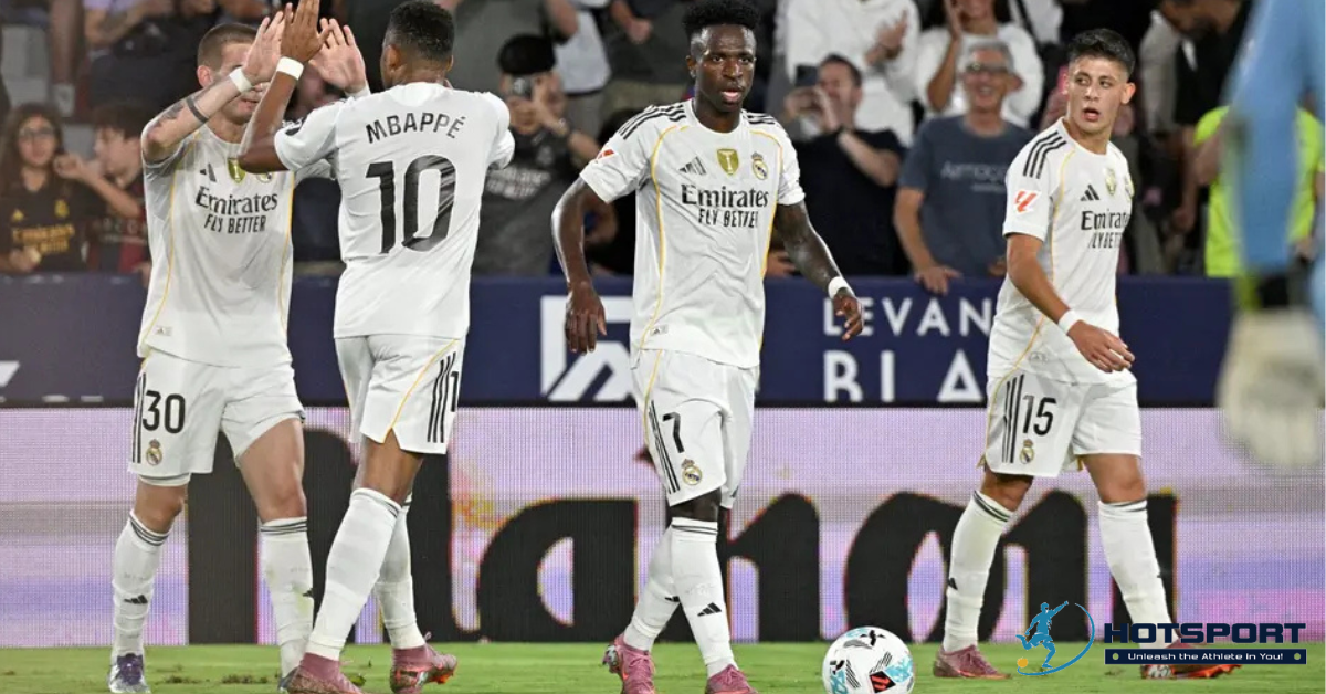 Levante vs Real Madrid 4-1 — Analysis, goals and statistics