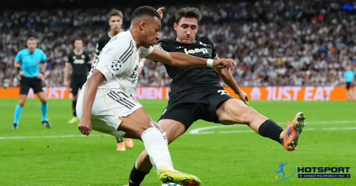 Real Madrid vs Juventus – Bellingham shines in the 2025/26 Champions League