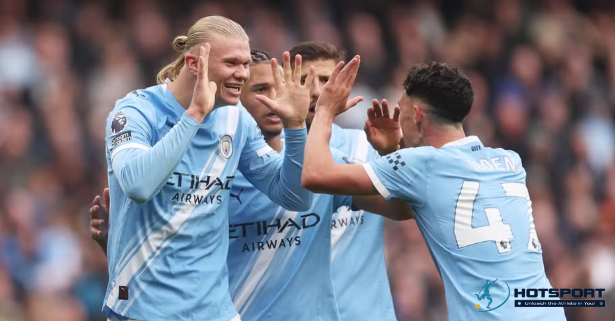 Man City 2-0 Everton: Haaland shines and takes the lead