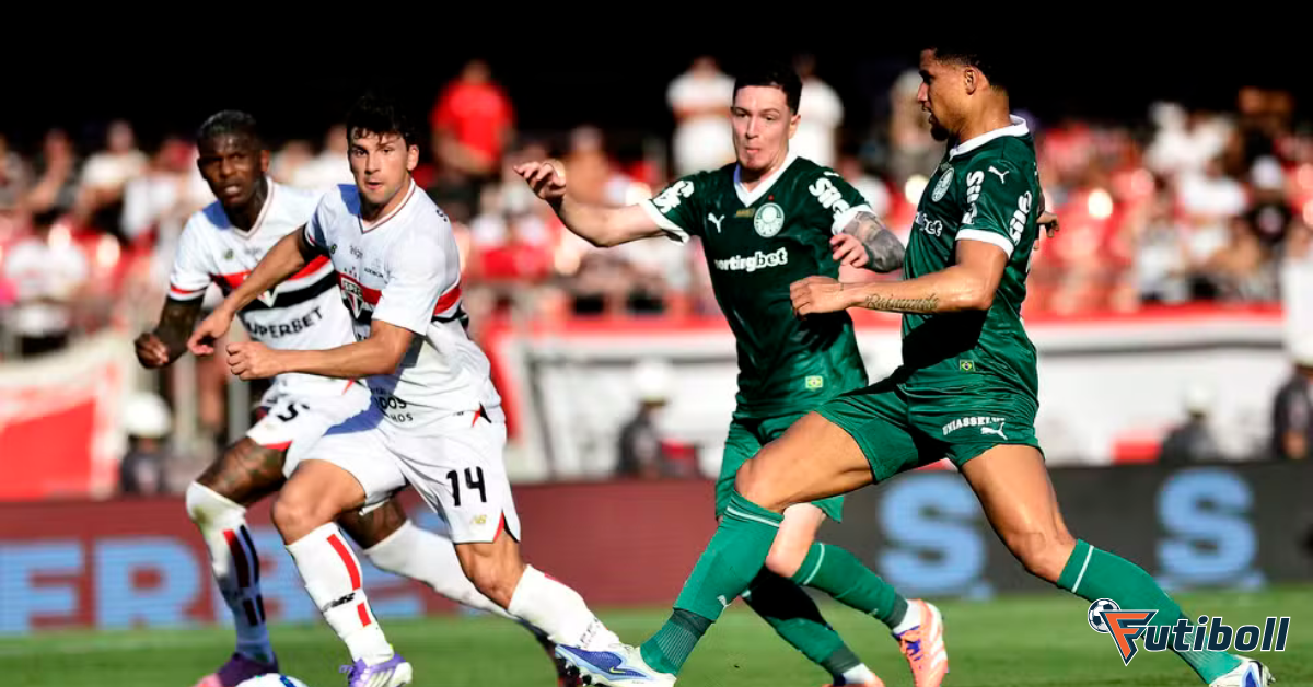 Palmeiras x São Paulo: Verdão wins and leads the Brasileirão