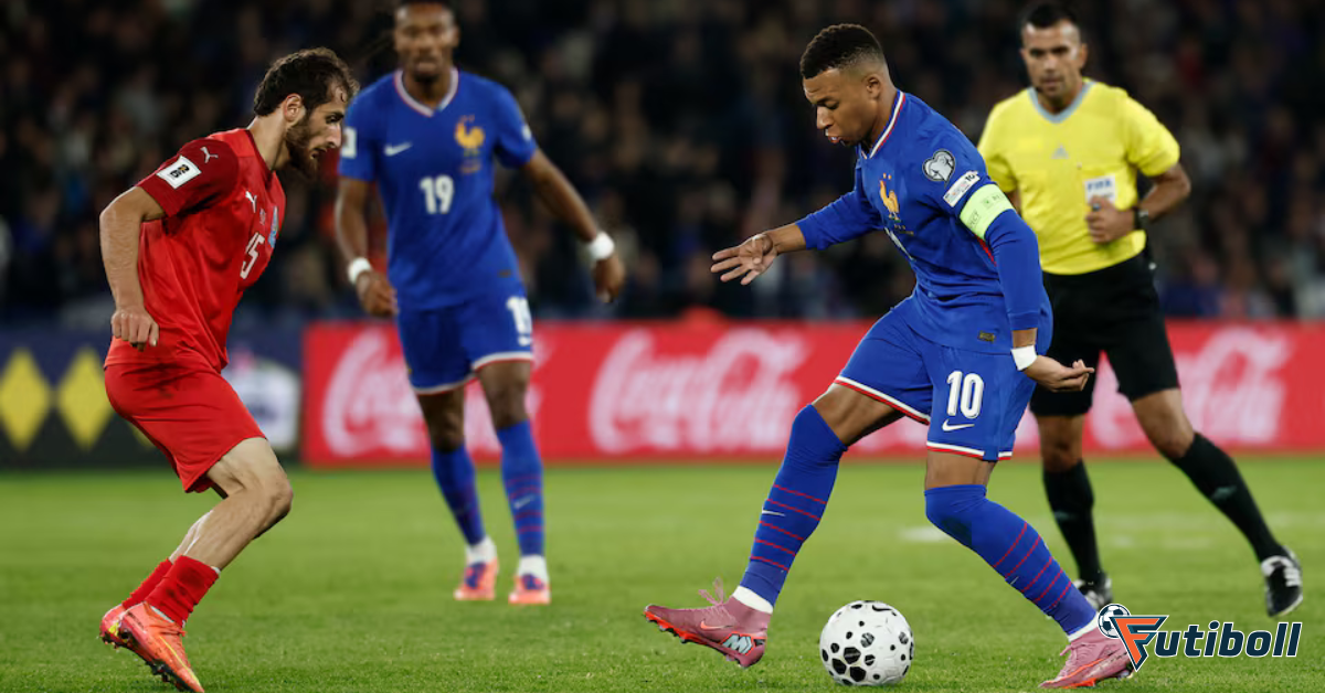 France vs Azerbaijan – Mbappé shines in 3-0 victory