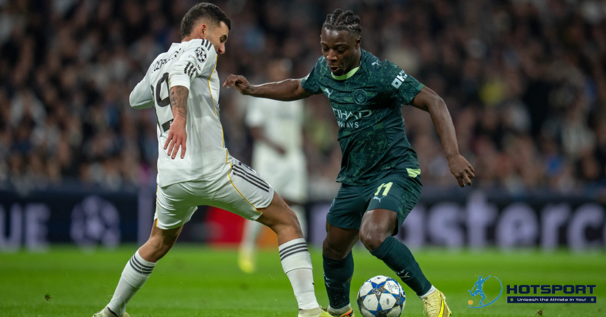 Real Madrid vs Manchester City – City wins 2-1 after coming from behind.